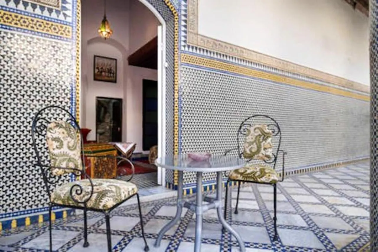 Cosy Apartment In Fes El Bali 25 M² Private Garden
